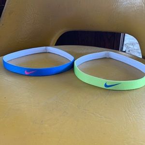 Two Nike athletic Headbands BNWOT